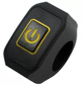7/8" 12V 10A Motorcycle ON/OFF Power Switch LED-Yellow - Picture 1 of 4
