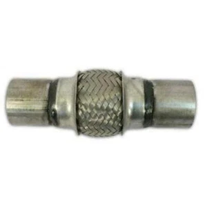 Exhaust Flex Pipe 1.75 x 4 Braided Stainless Steel - Picture 1 of 4