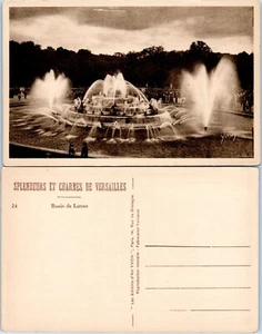 Fuente Latona Versalles Francia Vintage PC - Imagen 1 de 1