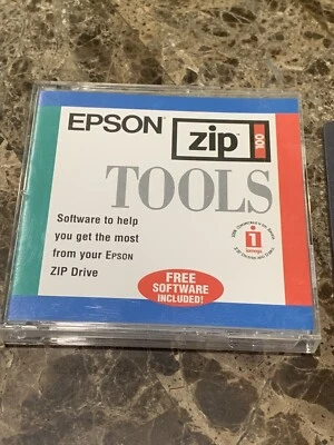 VINTAGE IOMEGA EPSON TOOLS ZIP DISK - Image 1 of 4