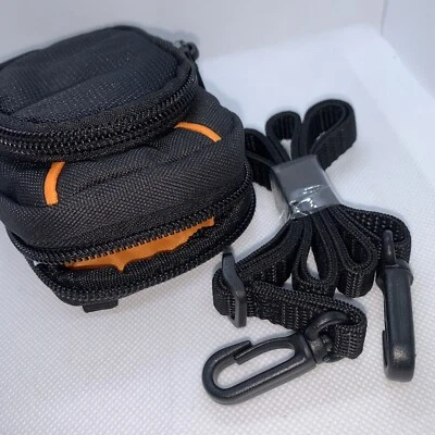 Camera Case Bag for Compact Cameras Size Medium Black Cam Travel Pouch - Image 1 of 4