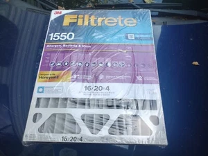 3M 1550 Series Filtrete Filter Single pack 16 x 20 x 4🎉✨✅ One Filte - Picture 1 of 3