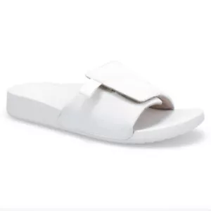 Vionic Keira Slide Sandals Slip On White Size 6 Nordstrom Shoe Minimalist Basic - Picture 1 of 10
