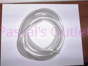 Fuel Line Lot (10 Feet) Clear Soft Flexible Vinyl 1/4" ID - 3/8" OD Gasoline - Picture 1 of 12