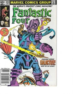 Fantastic Four #243 Thor, Capitán América, Dr. Strange, Iron Man vs Galactus! - Imagen 1 de 2