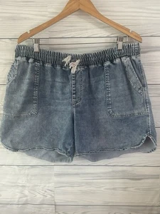 Pantalones Cortos Para Mujer Maurices Denim Atados Delanteros Cintura Alta Talla 16w 706 - Imagen 1 de 3