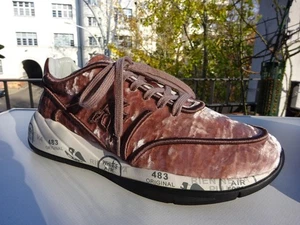 PREMIATA VAR.3498 Damen Schuhe Sneaker Samt Leder Rosa Italy Gr.38 Neuw - Bild 1 von 21
