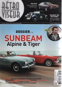 RETROVISEUR 409 SUNBEAM ALPINE TIGER ISO LELE PEUGEOT 301 BMW 2002 BAUR RENA 4CV - Imagen 1 de 2