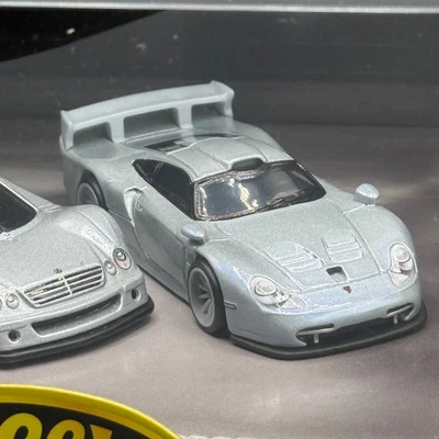 Новый свободный премиум 2025 Hot Wheels диорама 1997 Porsche 911 GT1 серебро суперкар - Изображение 1 из 4