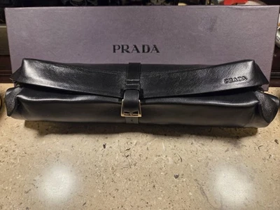 PRADA Saffiano Leather Travel BACKGAMMON Set. in Original Box, and Card! - Image 1 of 4