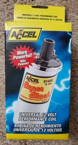 ACCEL 8140C Ignition Coil - Chrome - Universal 12 Volt Performance Coil - Picture 1 of 5