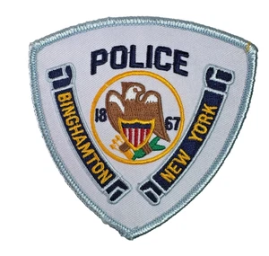 Binghamton Police New York obsolete patch ship from Australia - Picture 1 of 1