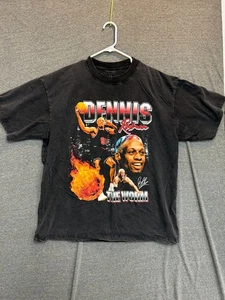 Rodman Apparel Chicago Bulls Basketball Dennis Rodman Shirt Herren XL schwarz Baumwolle - Bild 1 von 6