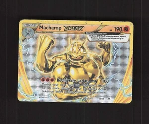 Machamp BREAK 60/108 Evolutions Full Art Ultra Rare Holo Pokemon Card DMG - Picture 1 of 10