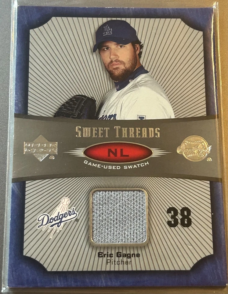 ERIC GAGNE 2005 CUBIERTA SUPERIOR SWEET SPOT JUEGO PARCHE USADO Foto 1 de 1