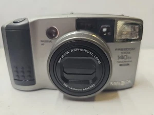 Minolta Freedom Zoom 140 EX Panorama Date Film 35mm Camera Needs Bateries - Picture 1 of 4