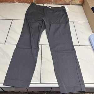 PANTALONES PIXIE ANTIGUOS AZUL MARINO PARA MUJER DE TIRO ALTO Gris Oscuro Talla 8 Nuevos Con Etiqueta Regular - Imagen 1 de 6