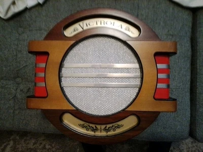 Victrola VRS-2100 Wireless Bluetooth Wall Mount Speaker Wood - Image 1 of 4
