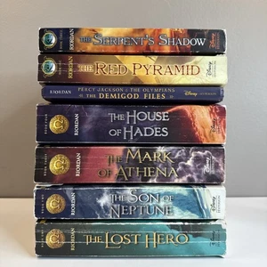 The Heroes of Olympus Rick Riordan Series Book Set 1-4 & 3 Misc Titles PB & HB - Bild 1 von 24