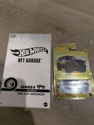 HOT WHEELS GARAGE SERIES 6 NFTG 1988 JEEP WAGONEER RLC Super Treasurer Hunt - Image 1 of 4