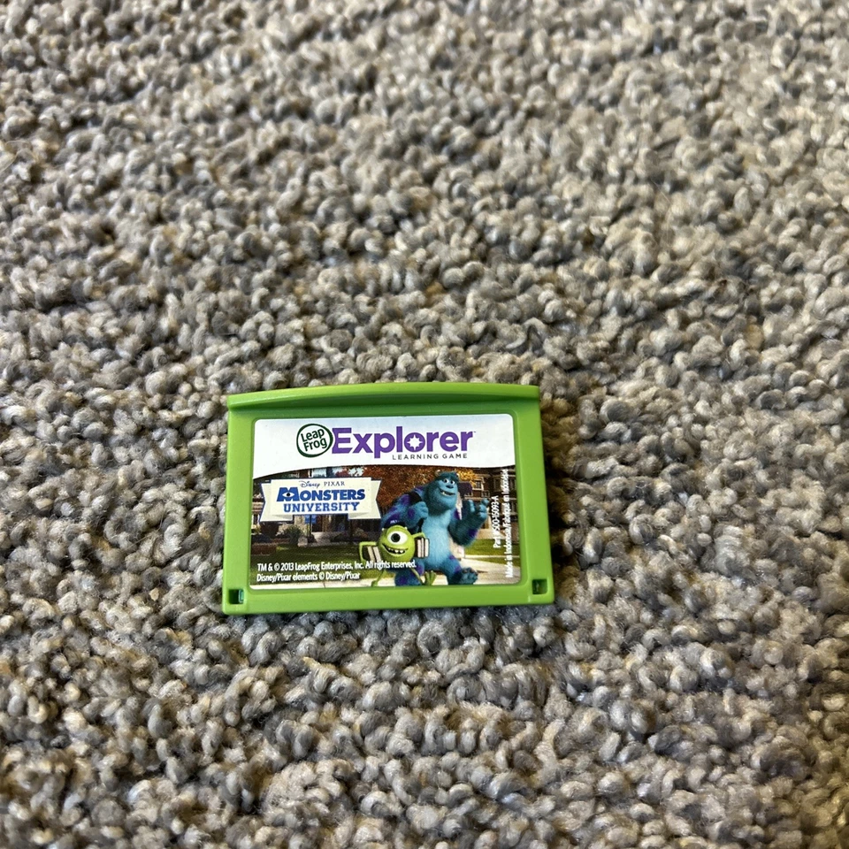Monsters University LeapPad Leapster LeapFrog Kids Learning Game Cartridge Only - Image 1 of 4