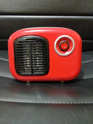 Электрический персональный керамический мини-обогреватель Soleil 250 Вт комнатный красный MH-08W - Изображение 1 из 4