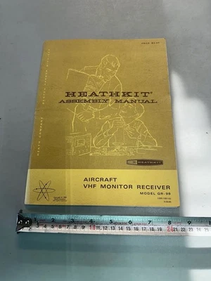Receptor monitor vintage Heathkit montagem manual aeronave VHF modelo GR-98 - Imagem 1 de 4