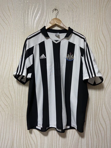 NEWCASTLE UNITED 2003 2005 HOME FOOTBALL SHIRT SOCCER JERSEY ADIDAS SHEARER #9 Cover
