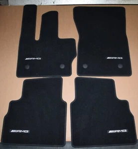 Original Mercedes w463 A G Klasse AMG Fußmatten Satz Velour schwarz - Picture 1 of 4