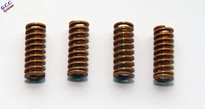 3D Printer Yellow Medium Stiffened Bed Levelling Springs Set of 4 - Picture 1 of 1