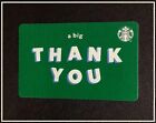🇨🇦 CANADA STARBUCKS “ THANK YOU “ NEW NUMBER (#6309) GIFT CARD — NEW