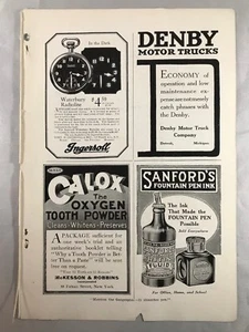 Bull Dog Garden Hose Ad From April 1918 National Geographic Magazine WWI Vintage - Picture 1 of 1