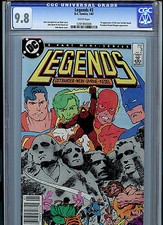 Legends #3 CGC  9.8 NM/MT 1987 1st New Suicide Squad DC Amricons K18