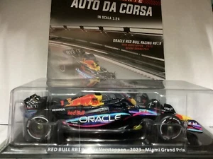 F1 RED BULL RB19, MAX VERSTAPPEN 2023 MIAMI GP 1/24. DIE CAST New Sealed - Picture 1 of 6