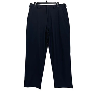 Duluth Trading Mens 36x30 Nylon Stretch Flat Front Hiking Active Pants Black - Picture 1 of 6