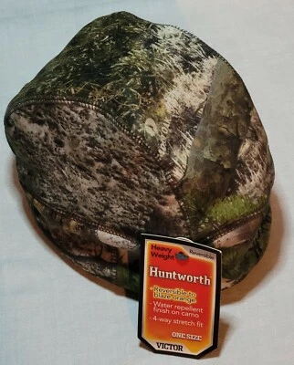 Camouflage Hunting Beanie Hat Water Repellent Reverse Blaze Orange One Size NWT - Image 1 of 4