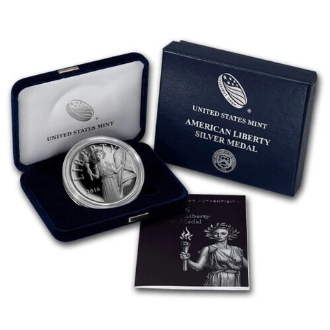 2016-W American Liberty Silver Medal Proof (w/Box & COA) Cover