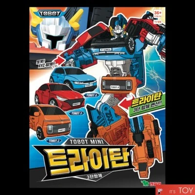 New TOBOT MINI TRITAN X Y Z Integration Transforming Robot Hyundai Cars Toy 2024 - Image 1 of 4