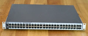HPE OfficeConnect série 1820 PoE+ J9984A | 48 x 1000 Base-T | 4 x 1 G SFP | Support - Photo 1/4