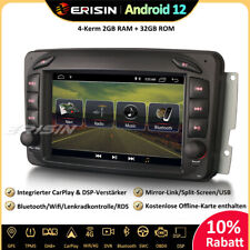 Produktbild - DAB+Android 12 Autoradio GPS CarPlay Wifi BT Mercedes G/C Klasse CLK Viano Vito