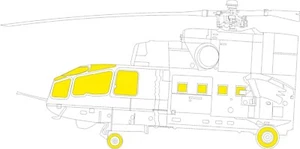 EDUARD 1/48 Mask Aircraft - Mi24A für TSM EDUEX1114 - Bild 1 von 3