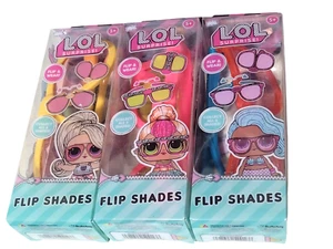 LOL Surprise Flip Shades Flip & Wear Sunglasses for Girls - Set of 3 Different - Picture 1 of 5