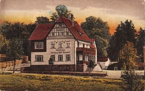 Gruß aus Zella-Mehlis Waldhaus zum Herzog Karl Eduard Thüringen AK 1922 - Bild 1 von 2