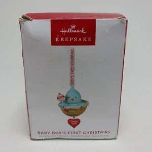 Hallmark Keepsake Ornament 2022 Baby Boy's First Christmas - Picture 1 of 6
