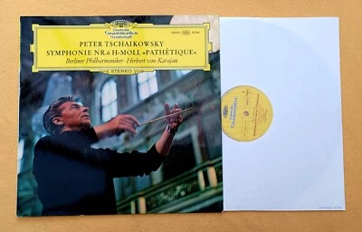 " Tchaikovsky SYMPHONY No.6 " KARAJAN SUPERB NMINT VINYLED GERMAN DG RECORDING - Image 1 of 4