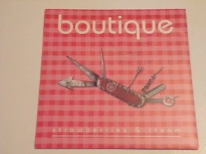 Boutique – Strawberries & Cream  [7" Single] 1996 - Picture 1 of 4