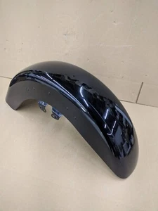 2014-2023 Harley-Davidson Street Glide Road Glide Front Fender Vivid Black Dent - Bild 1 von 10