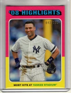 2019 Transcendent DEREK JETER 1975 TOPPS HISTORY 43/100 DJTY-75TH VIP PARTY 2020 - Picture 1 of 1