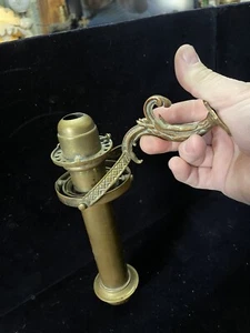 Viktorianisch Antik Maritim Marine Messing Kardan Kerzenhalter Licht Schiff/Zug - Bild 1 von 19