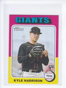 2024 Topps Heritage Mini #324 KYLE HARRISON RC San Francisco Giants ROOKIE MINI - Picture 1 of 3